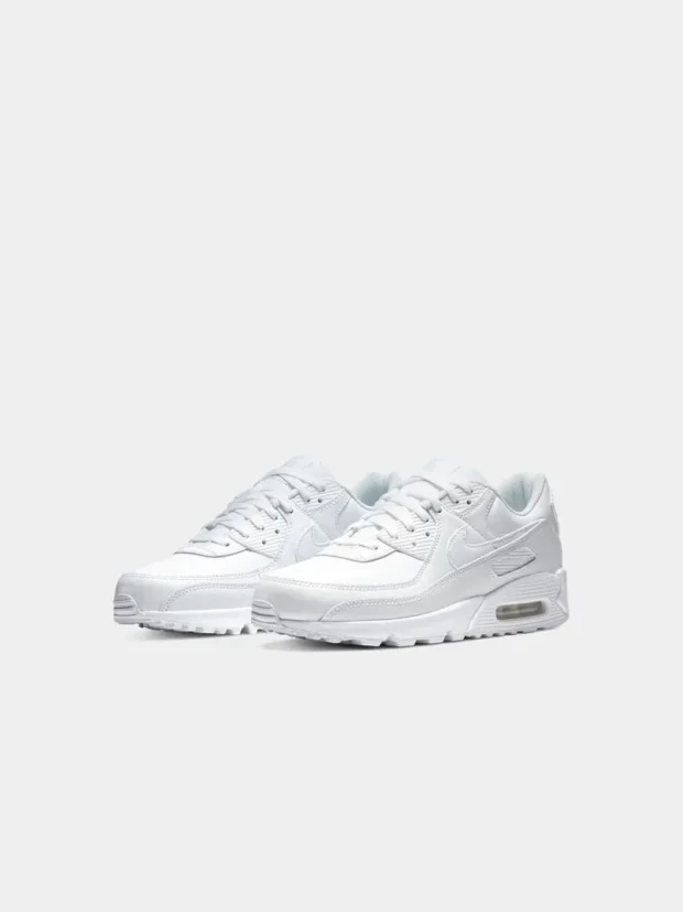 Nike Men's Air Max 90 White Sneaker - Image 3