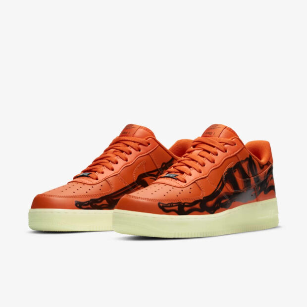 Air Force 1 - Low '07 'Orange Skeleton' CU8067-800