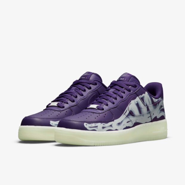 Air Force 1 - Low '07 QS 'Purple Skeleton' CU8067-500