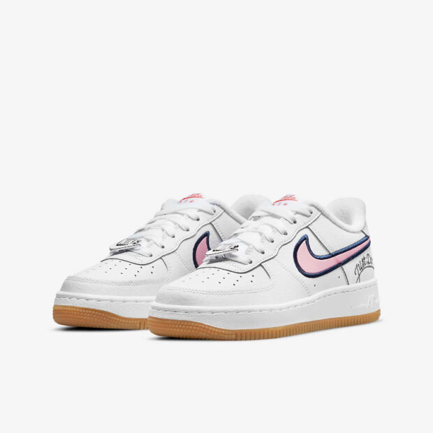 Air Force 1 - Low LV8 'White Pink Glaze' GS DB4542-100