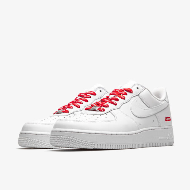 Air Force 1 - Low x Supreme 'White' CU9225-100