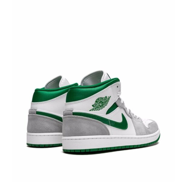 Air Jordan 1 Mid SE “Grey / Pine Green” - Image 3