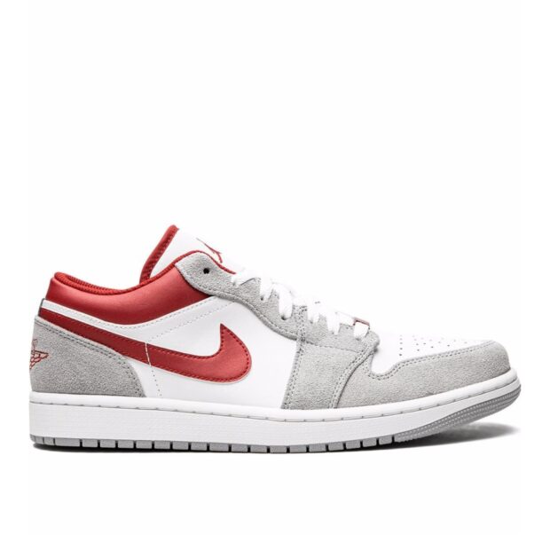 Air Jordan 1 Low SE 'Light Smoke Grey Gym Red'