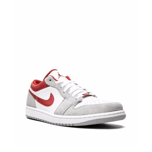 Air Jordan 1 Low SE 'Light Smoke Grey Gym Red' - Image 2