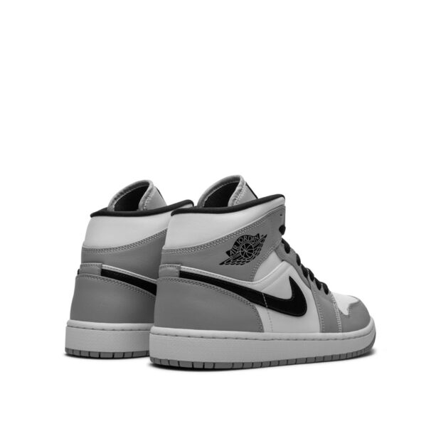 Air Jordan 1 Mid 'Light Smoke Grey' - Image 3