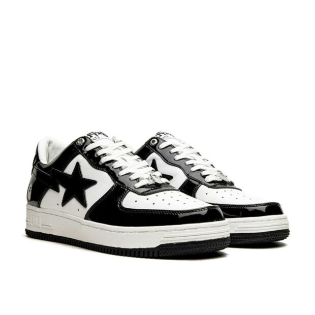 A Bathing Ape Bape Sta Low 'Black' - Image 2