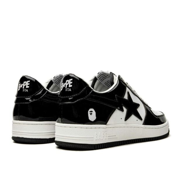 A Bathing Ape Bape Sta Low 'Black' - Image 3