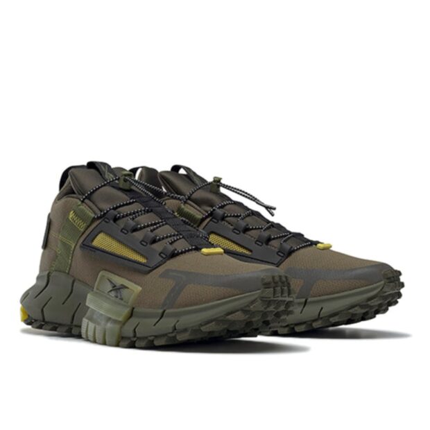 Reebok Zig Kinetica Edge 'Army Green' - Image 2