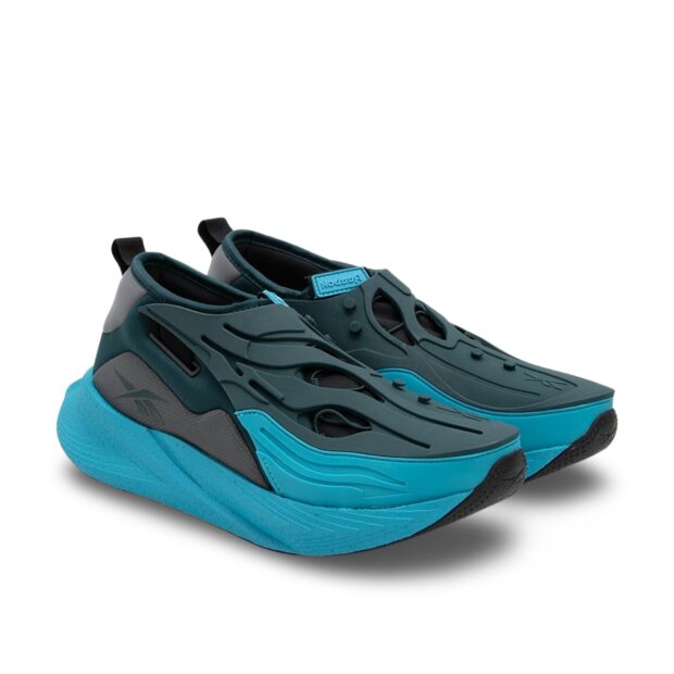 REEBOK FLOATRIDE ENERGY ARGUS X - Dash Blue / Forest Green / Cold Grey - Image 2