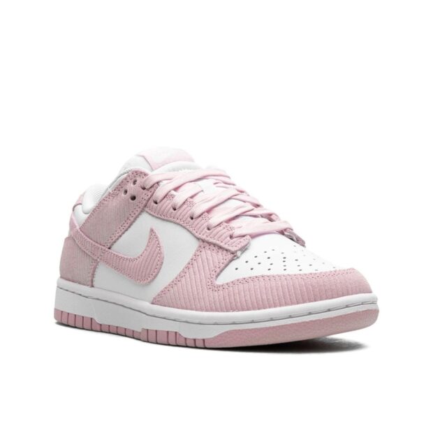 NIKE DUNK LOW PINK CORDUROY (WOMEN'S) - Image 2