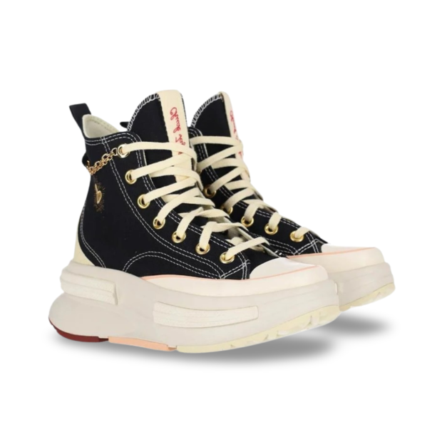 Converse Run Star Legacy Valentines Sneaker Womens Black Egret - Image 2