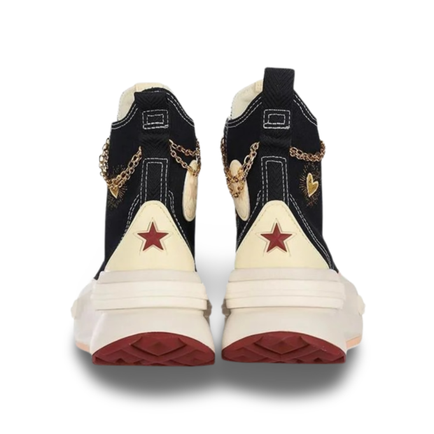 Converse Run Star Legacy Valentines Sneaker Womens Black Egret - Image 4