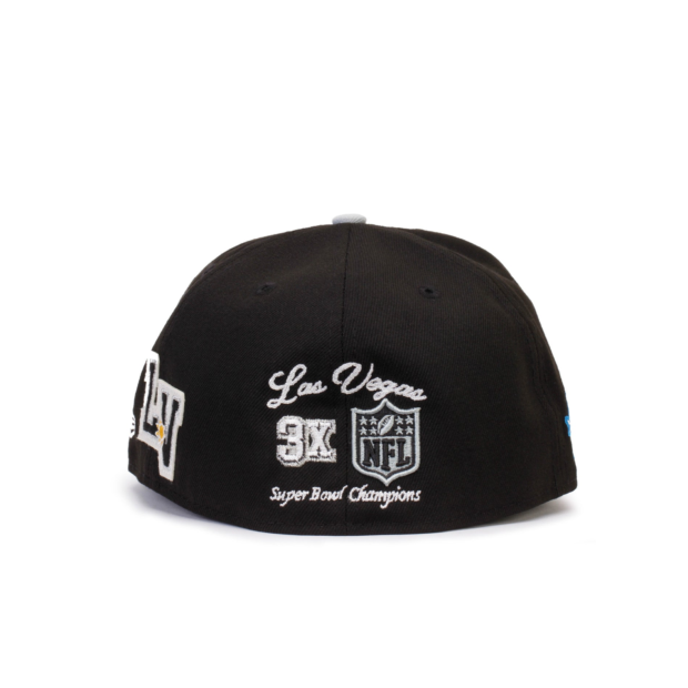 59FIFTY LAS VEGAS RAIDERS LETTERMAN FITTED HAT - Image 4