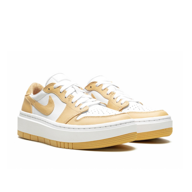 WMNS AIR JORDEN 1 ELEVATE LOW "White / Tan" - Image 2