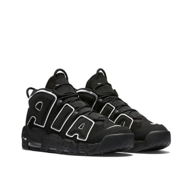 Nike Air More Uptempo "Black White" - Image 3