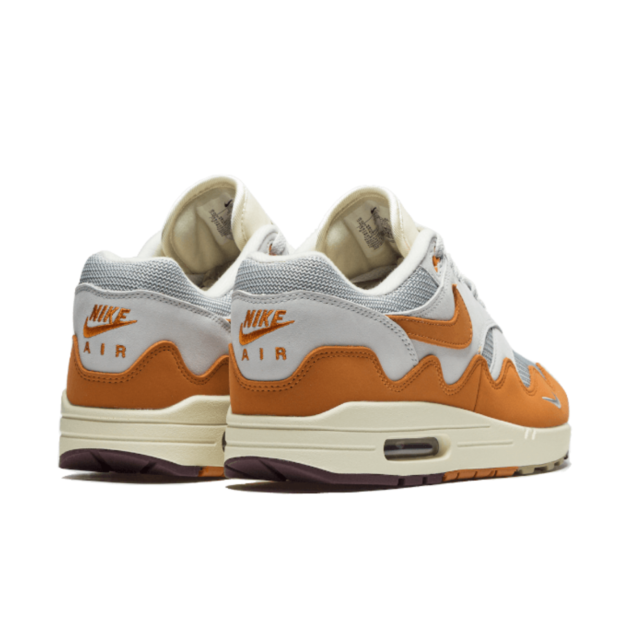 Nike Air Max 1 Neutral Grey / Safety Orange / White / Black - Image 9