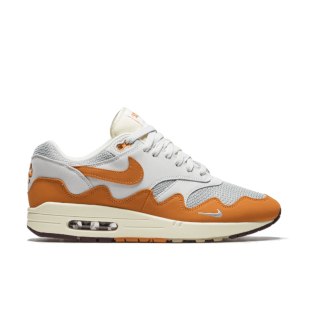 Nike Air Max 1 Neutral Grey / Safety Orange / White / Black