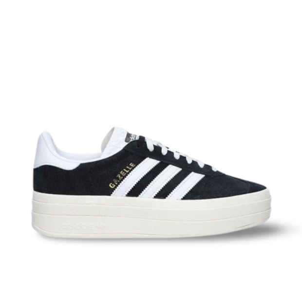 ADIDAS GAZELLE BOLD "BLACK AND WHITE "