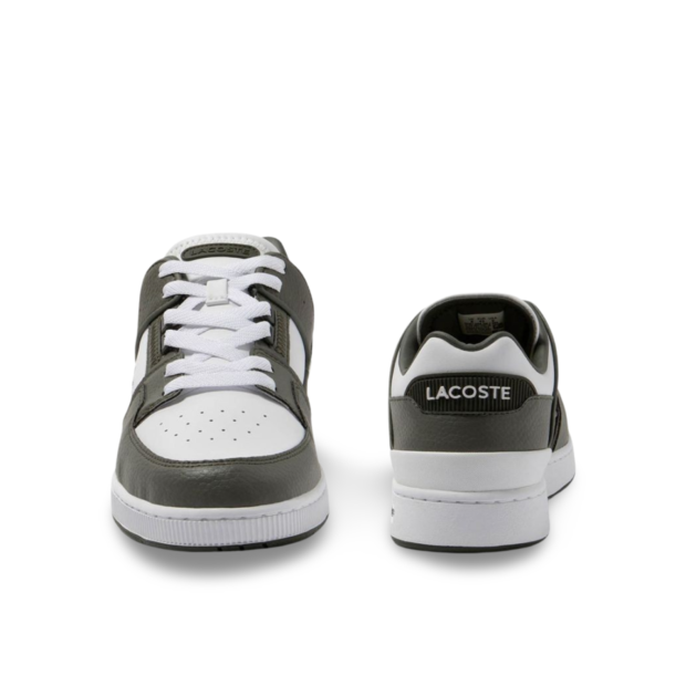 Lacoste Court Cage Trainers – White/Khaki - Image 6