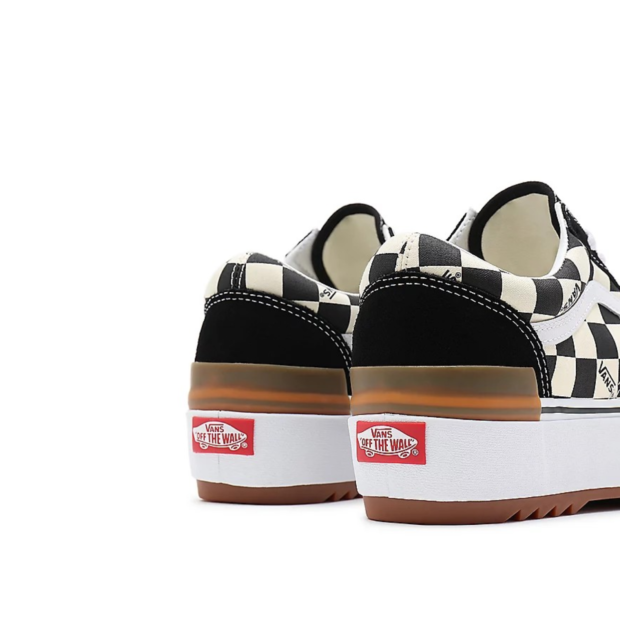 VANS CHECKERBOARD OLD SKOOL STACKED SHOES - Image 3