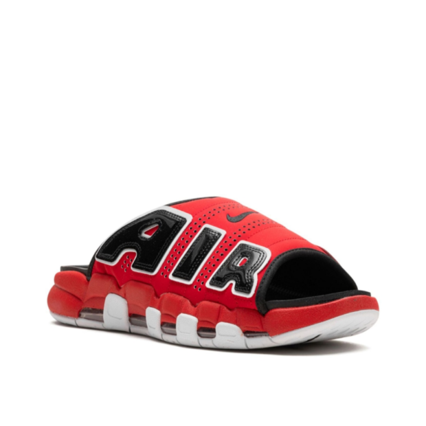 Nike Air More Uptempo "Bulls" slides - Image 2