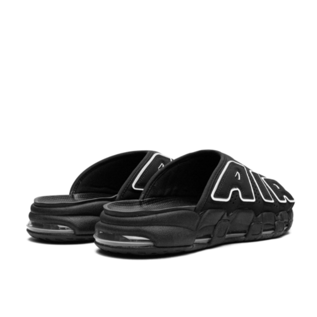 Nike Air More Uptempo Slide OG "Black/White" slides - Image 3