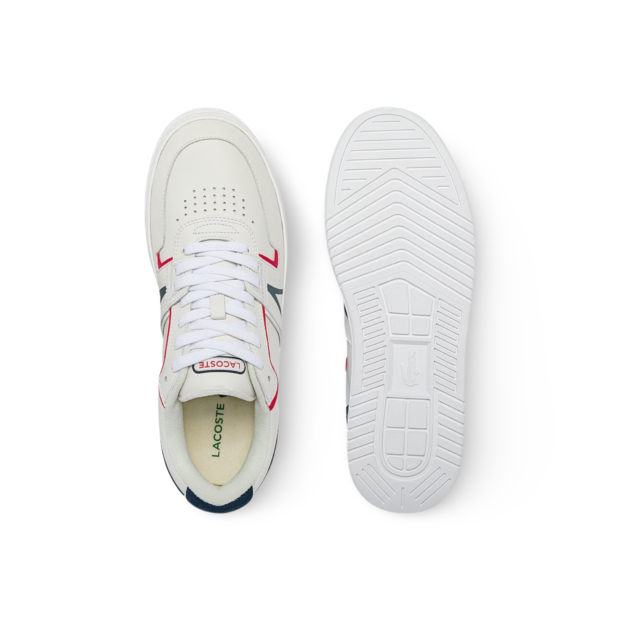 LACOSTE MEN'S L001 LEATHER SNEAKERS - Image 4